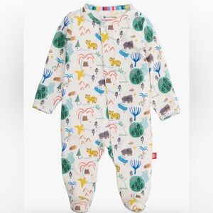 MagneticMe Modal Footie - Newborn - Wooly Big Deal